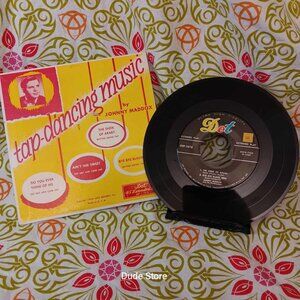 Johnny Maddox - Tap-Dancing Music 4 Songs on a 45rpm -  1954 DOT  #DEP-1018